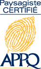Logo APPQ Paysagiste CERTIFIÉ